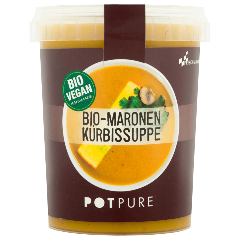 Potpure Bio Maronen Kürbissuppe vegan 450g